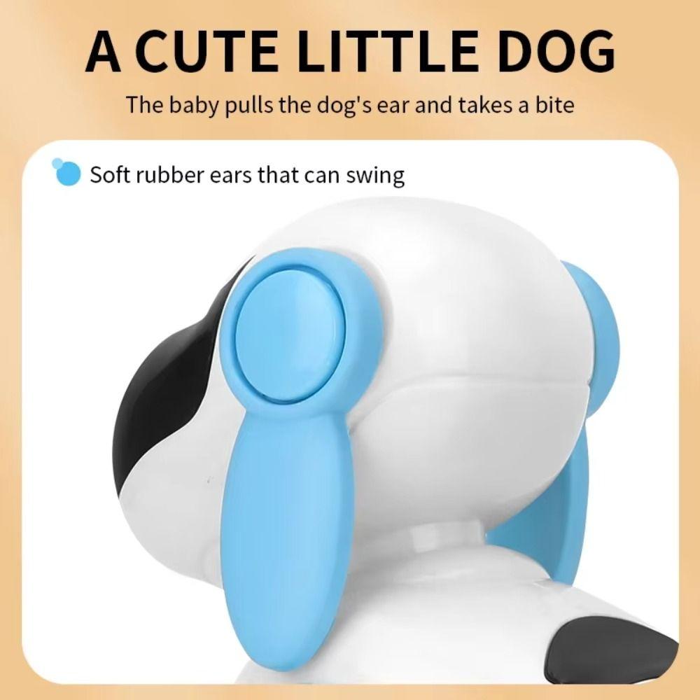 Plastic Dog Walking Dancing Toy Puzzle Toy Robot Electronic Dog  Valentine's Birthday