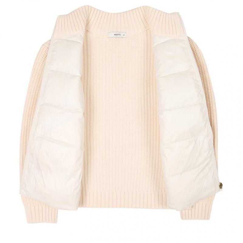 [hedges Kids] Knit Color Duck Down Padding Ivory  Huw11jp01m Iv 