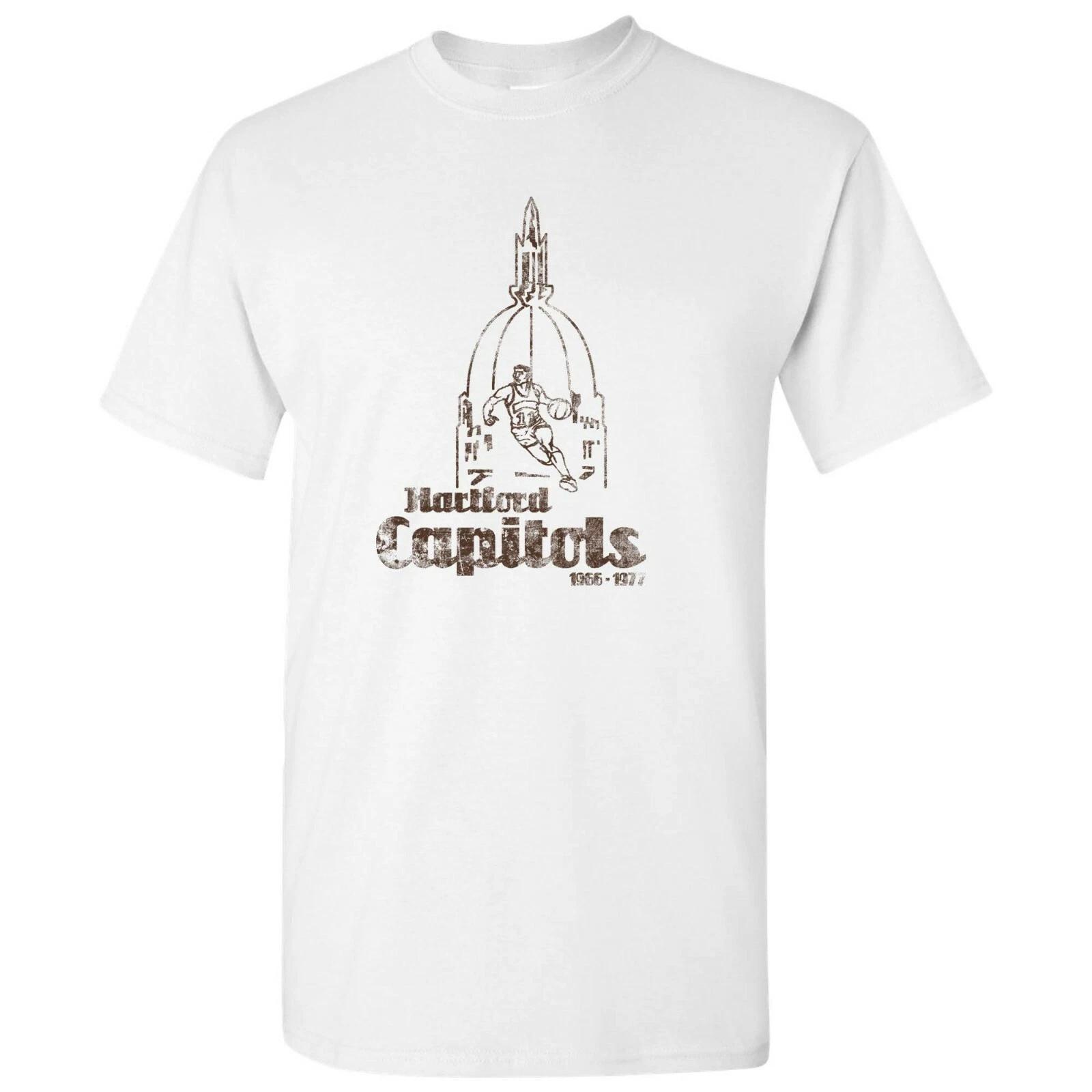 CBA Hartford Capitols UGP Classics Basic Cotton T-Shirt - White M