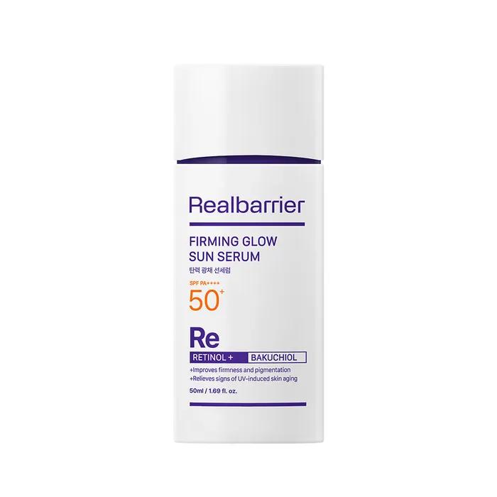 [No Stickiness / No Eye Irritation / UV Protection] Real Barrier Firming Radiance Sun Serum 50ml