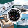 85mm 200kmCelsiush GPS Speedometer 0‑8000rpm Tachometer Gauge LCD Red Backlight Waterproof for 12VCelsius24V Car Boat Yacht RV Truck