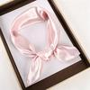 Silk Scarf Soft Breathable Smooth Satin Square Scarf Sun Protection Headscarf Headband Neck Wrap Lightweight Fashion Accessory