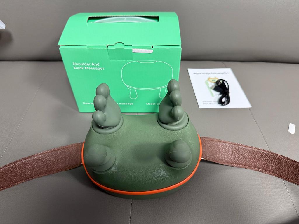 Compact Turtle Neck and Shoulder Kneading Massager