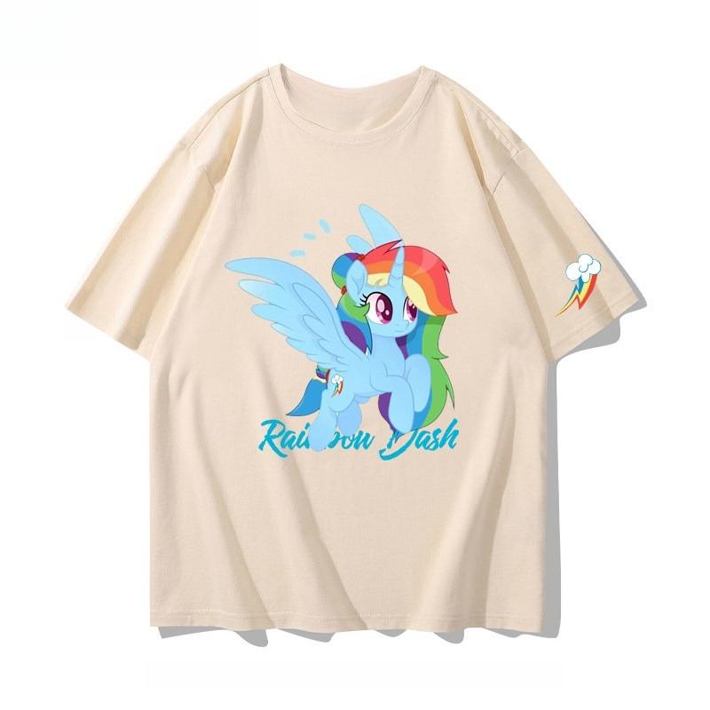 2026 summer new Little Pony animated series Briq Yunbao related products shortsleeved Tshirt for both Unisex and Women
