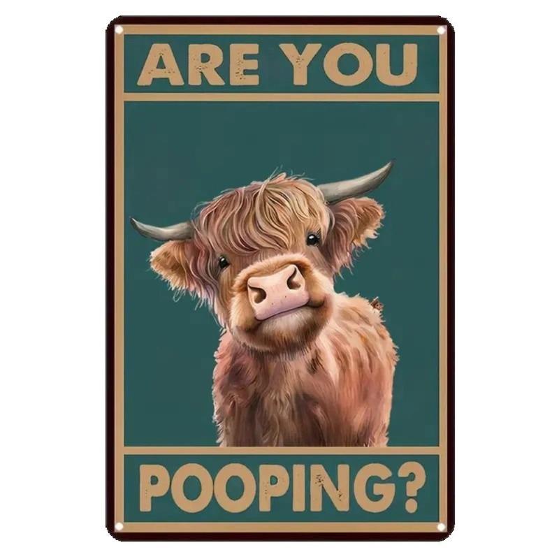 Metalowy Plakat Koty, Dekoracja Ścienna ze Zwierzętami