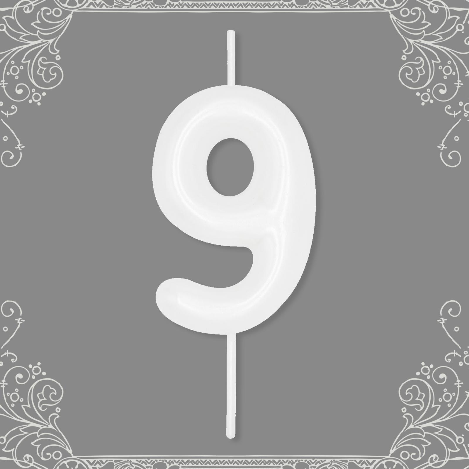 

1 шт. Свеча с цифрой на день рождения, Свеча с цифрой 0-9 для украшения вечеринки по случаю дня рождения, Свеча с цифрой для украшения торта