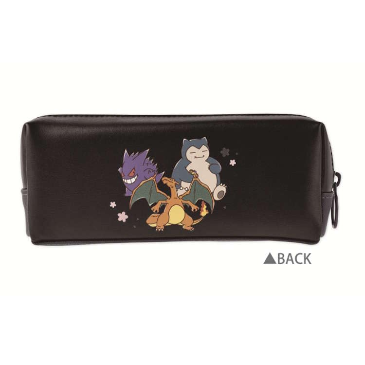 Kamio Japan Pocket Monster BOX Multi Case Sakura Black Pen Pouch Pencil Small Item Storage 060370