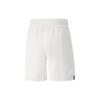Puma Solid Color Logo Embroidered Micro Badge Sports Straight Leg Football Shorts Italy Team Men Shorts White 765668-08
