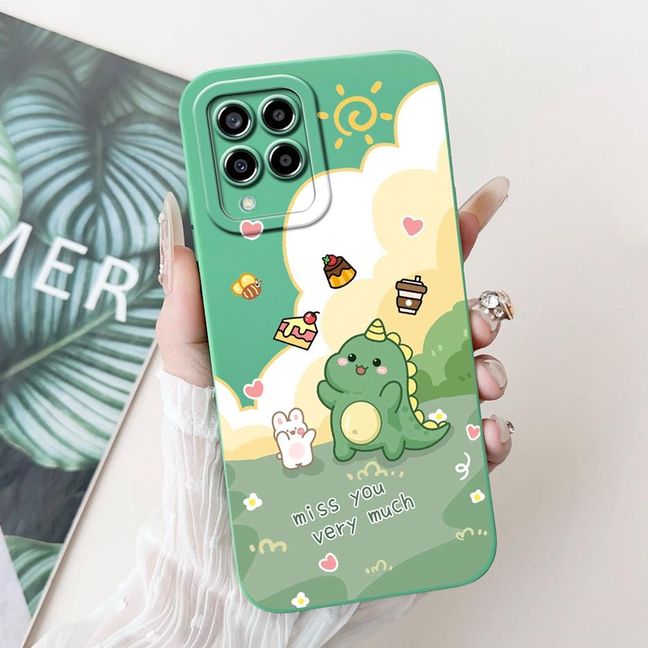 For Samsung Galaxy A12 Case SM-A125F Fashion Candy Painted Cover Full Protection Phone Case For Samsung A12 F 12 Galaxy M12 Bags