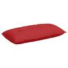 Back Cushion Red 100 X 19 X 50 Cm Fabric