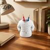 Professional Kitchen Front Desk Decor Chef Uniform Pen Holder 3D Printed Novelty Stationery Organizer Practical Storage for Pens Large Capacity