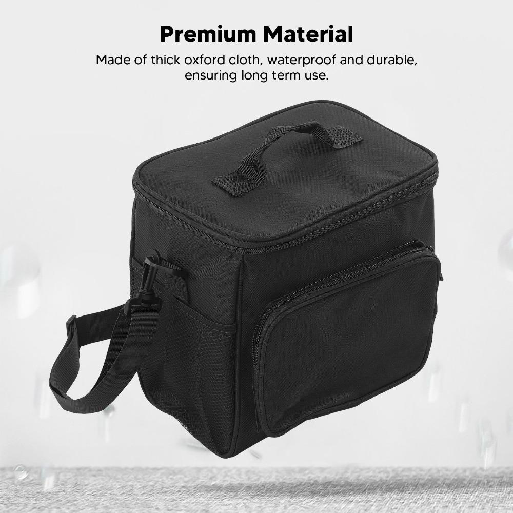Reusable Thermal Lunch Box Oxford Fabric Cooler Lunch Bag Durable Lunch Container  Outdoor Use