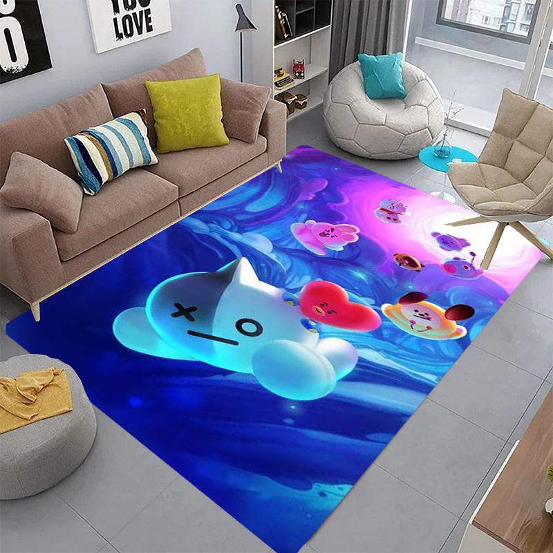 Vibrant Soul: Essence Unity Carpet Doormat Suitable for All Seasons Protective Pad Bathroom Mat Dormitory Decoration