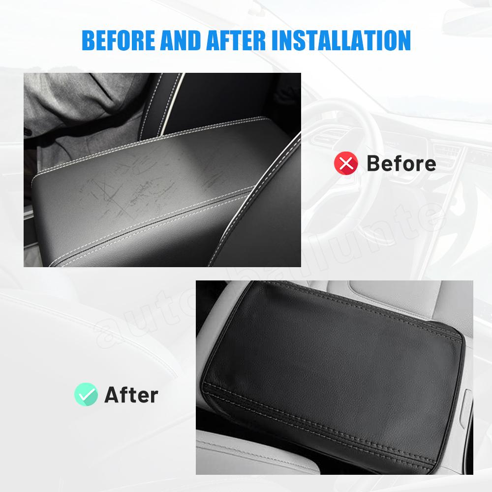 Voor Hyundai Tucson 2025 2025 Centrale Console Armsteun Box Beschermhoes Handgreep Cover Lederen Cover Auto Interieur Accessoires