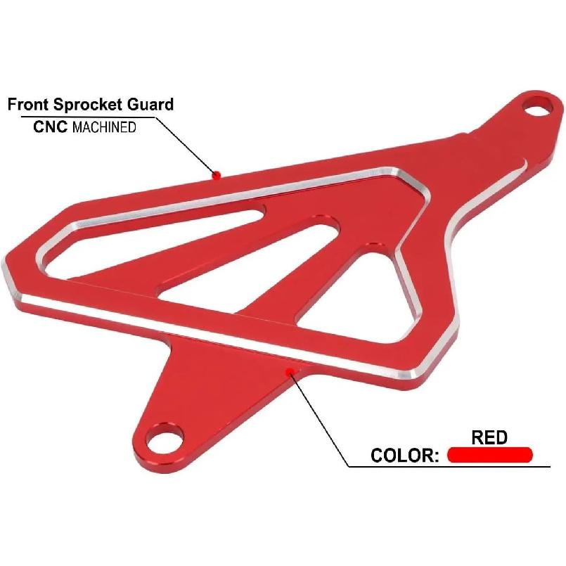 Compatible With CRF230F CRF 230 230F 2003 2004 2005 2006 2007 2008 2009 2010-2019 Motorcycle CNC Sprocket Guard Cover Protector