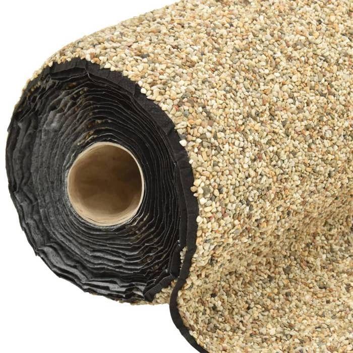 Stone Coating Roll - vidaXL - 700x40 Cm - Natural Sand - Durable - Natural Design