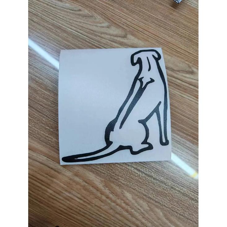 Rhodesian Ridgeback design szyba samochodowa zderzak kask motocyklowy dekoracja domu naklejka winylowa