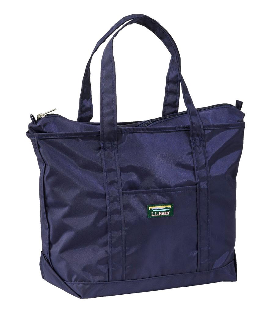 LL Bean Everyday Lightweight Extra One Size Fits Darkest Navy 1000208765 Tote, Large, Most, Blue,