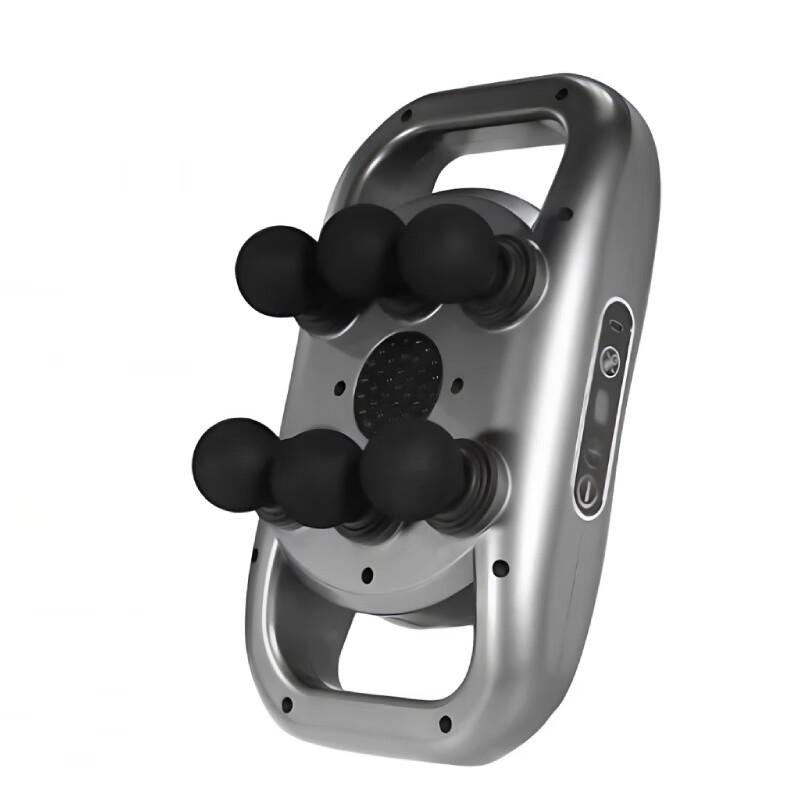 

MiLing Mini Portable Multi-Head Massage Gun