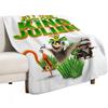 all hail king julien gift for fans all hail king julien crimson Throw Blanket Lightweight Warm Blanket for Travel Camping