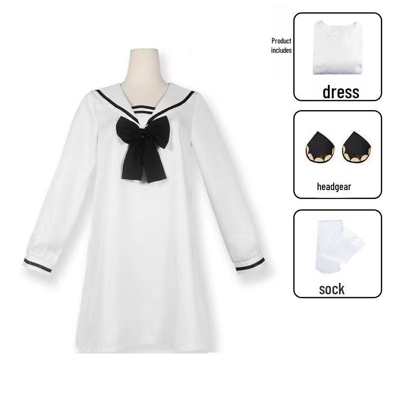 Round Spy Playhouse Anya Cosplay Dress Skirt - Eden Academy Anime Costume