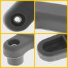 AUXITO 2X Top Lock Roof Handles Interior For 1994-1997 Honda Civic Del Sol LH+RH
