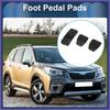 3 st Gaspedalskydd för Subaru Forester 06-18 Svart