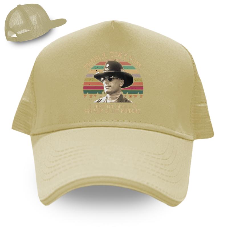 Vintage Apocalypse Now Charlie Don't Surf Baseball Cap Film I Love The Smell Of Napalm In The Morning Unisex Women Caps Hip Hop Hat