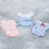 10cm Cotton Doll Pajamas Set - Starfish & Normal Body Outfits for Plush Toys