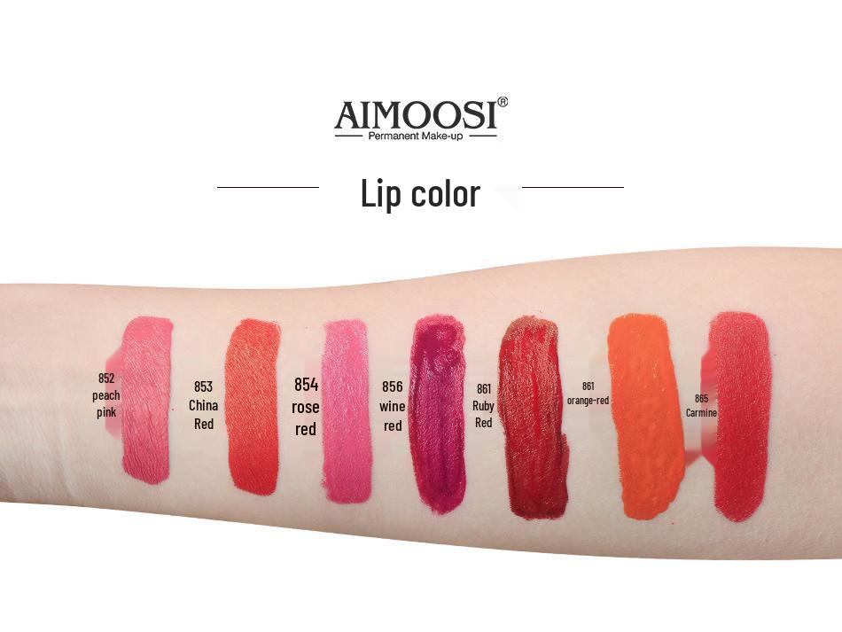 Semi-Permanent Makeup Pigment for Eyebrow Microblading and Lip Embroidery - Plant-Based Emulsion