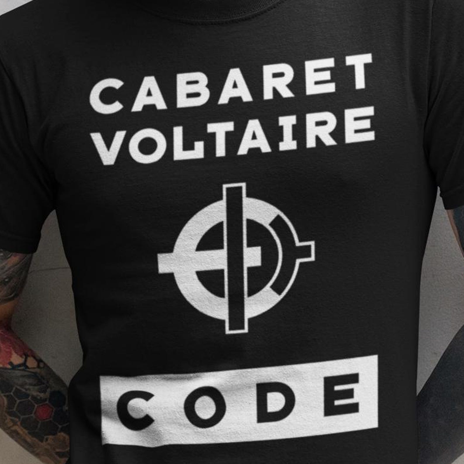 Cabaret Voltaire Tee (US) - New Wave Post-Punk Graphic T-Shirt 3XL