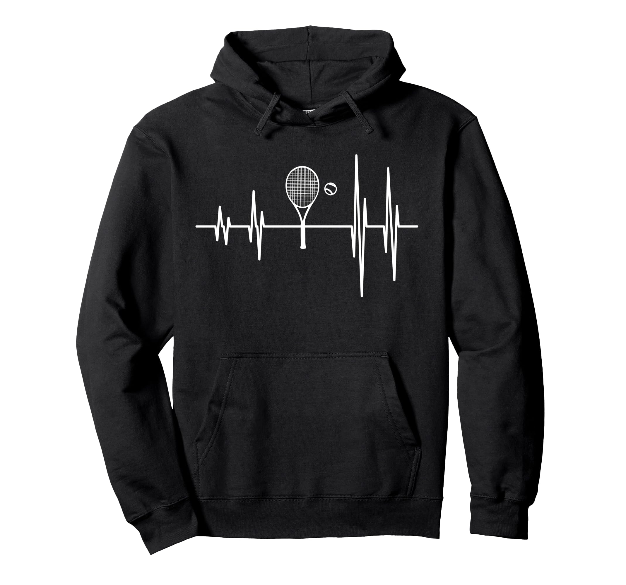 

Sports Racket Heartbeat Tennis Backhand Racket Tennis Hoodie