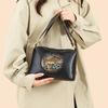 Single-shoulder Bag, Large Capacity, Simple Design, Soft Leather, Suitable for Middle-aged and Elderly People, Crossbody Bag