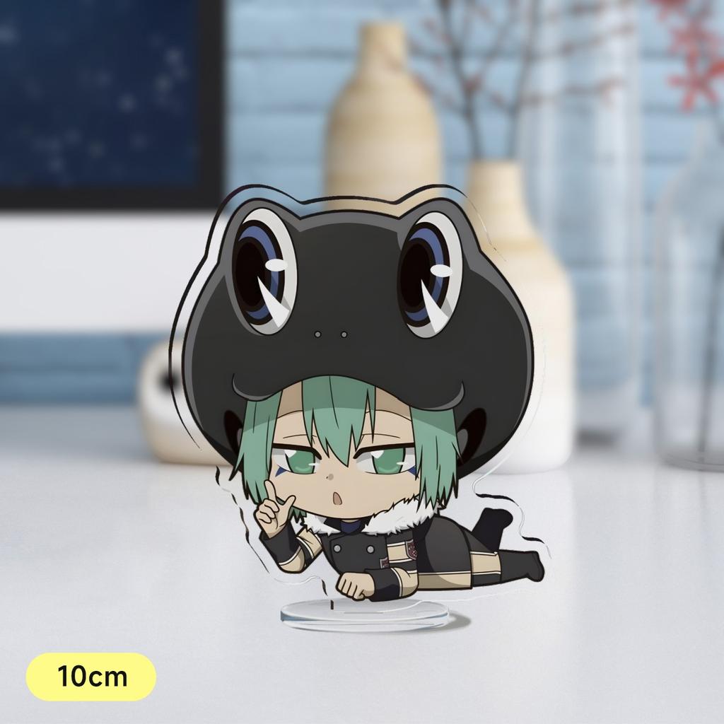 Anime Katekyo Hitman Reborn 10cm Acrylic Stand Model Figures Sawada Tsunayoshi Gokudera Hayato Cosplay Desk Decor Model Gifts