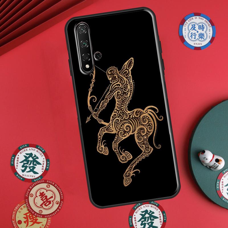 Zodiac Signs For Huawei P30 P20 P40 Lite P60 Pro Nova 5T 12s 12i 11i Y90 Y70 Y60 Y61 Y91 Y72 9 10 SE Case