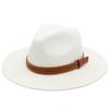 Beach Panama Hat Handmade Oversized Straw Hat Elegant Sun Hat Surprise Gift for Girlfriend for Vacations French Style