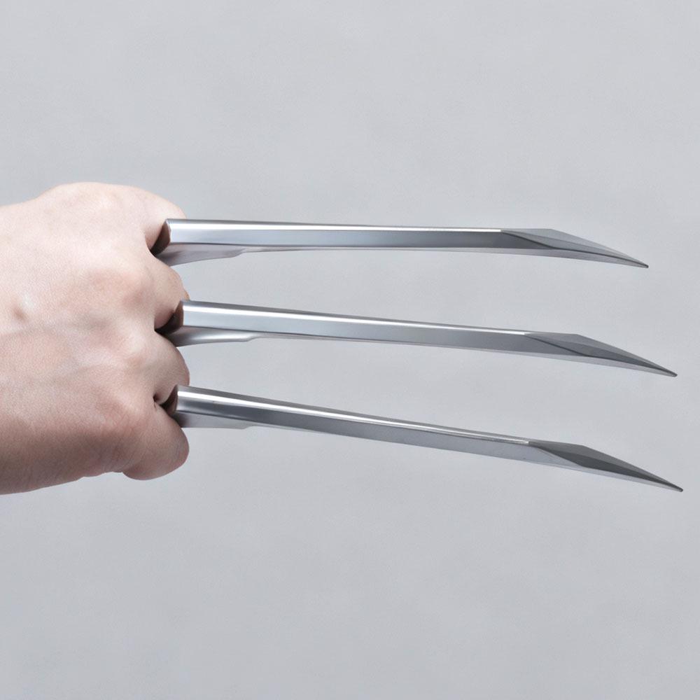 X-Men Wolverine Plastové drápy na ruku – Neostřený model vlčích drápů pro COS Nové.