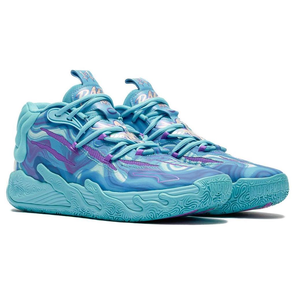 Puma MB.03 Buzz City Unisex Sneakers Blue Electric-Peppermint Purple-Glimmer 309867-01