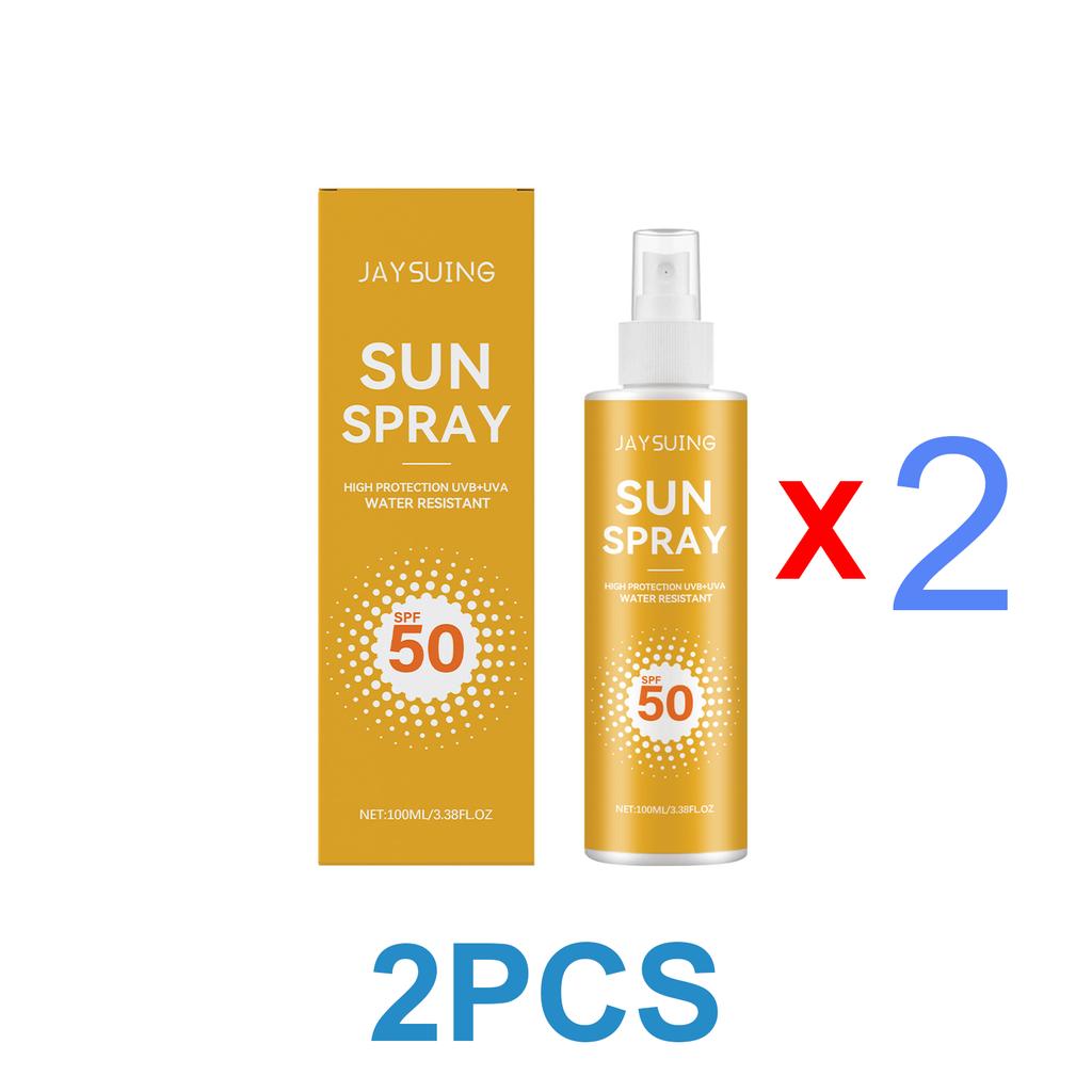 Sunscreen Spray Anti-Aging Wrinkle Moisturizing Soothing Face Spray Waterproof UV Protection Facial Body Neck Skin Care Serum