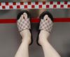 Men's 2024 Genuine Leather Non-Slip Outdoor Beach Slippers - Trendy Single Strap Design