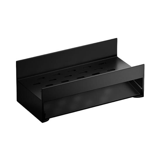 

Стойка для хранения держателя губки, устойчивая к коррозии, прочная, выдерживающая нагрузку, многофункциональная кухонная мойка S чёрный