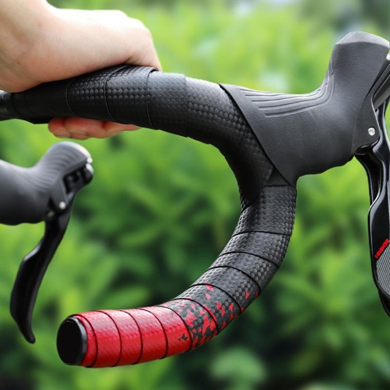 Durability Cycling Handlebars Tape Fashionable Gradients Color Handlebars Tape for Cycling Enthusiasts