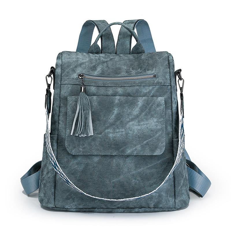 New fashion casual women's backpack anti-theft backpack