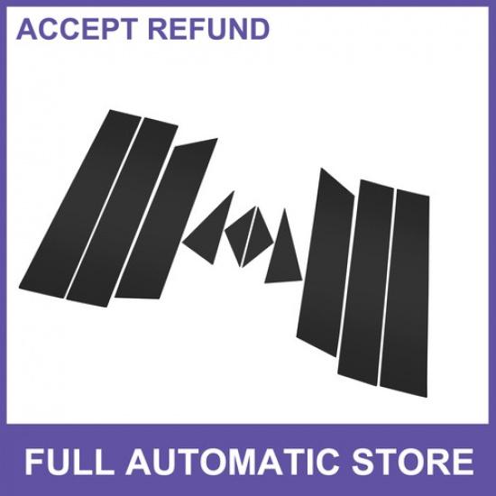 10 Pcs Door Pillar Window Trim for Mazda CX5 17-2024