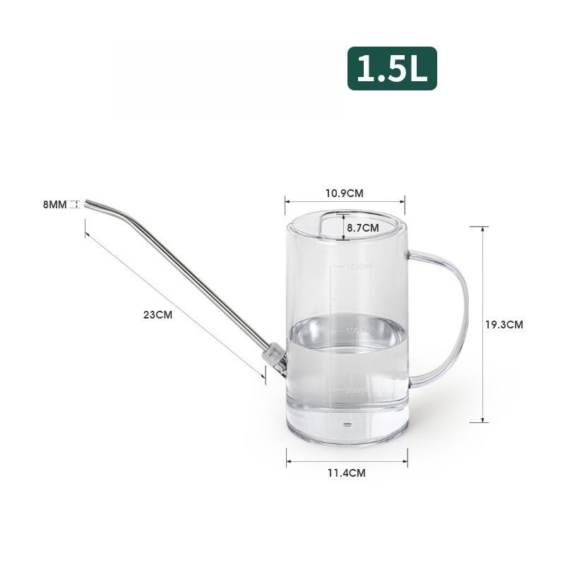 Gießkanne für Innen mit langem Ausguss, Gießkanne Innen, Kleine Gießkanne für Zimmerpflanzen, Blumen, Sukkulenten