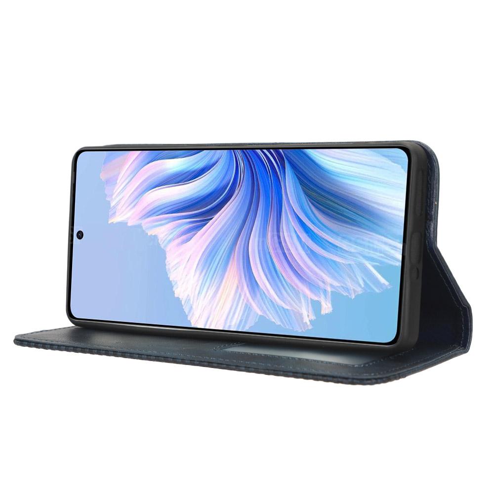 For TECNO Camon 20 Premier 5G CK9n Anti-Scratch Cover Retro Stand PU Leather Phone Wallet Case