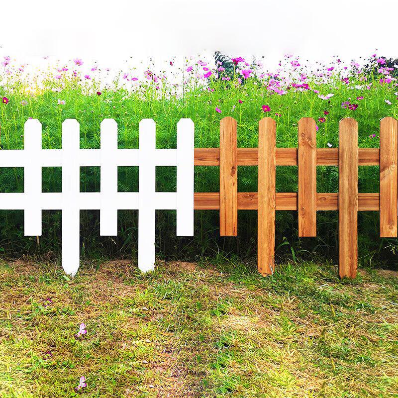Dewisi Outdoor Anti-Corrosion Carbonized Solid Wood Fence