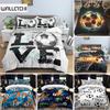 3D Printed Football Bedding Set,Duvet Cover Comforter Bed Set Quilt Cover Pillowcase,King Queen Twin Size Boys Girls Adults