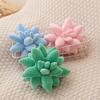 3D Succulent Plush Toys Room Decor Simulation Plants Potted Toys Nature Decorative Throw Cactus Multiple Colors