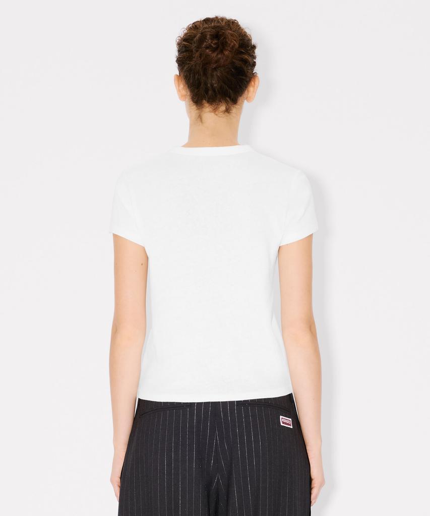 Kenzo Women'S Holiday White Classic T-Shirt_K265Awth02Whx